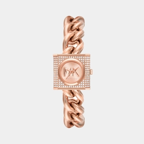 Women Quartz Rose Gold Dial Analog Stainless Steel Watch MK4827 women watches best women watches affordable women's watches branded women watches