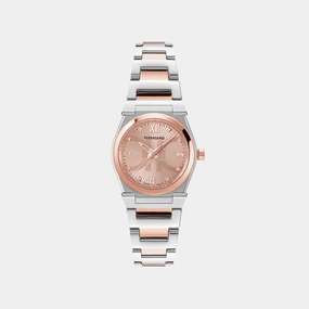 Women Quartz Rose Gold Dial Analog Stainless Steel Watch SFYG01023 women watches best women watches affordable women's watches branded women watches