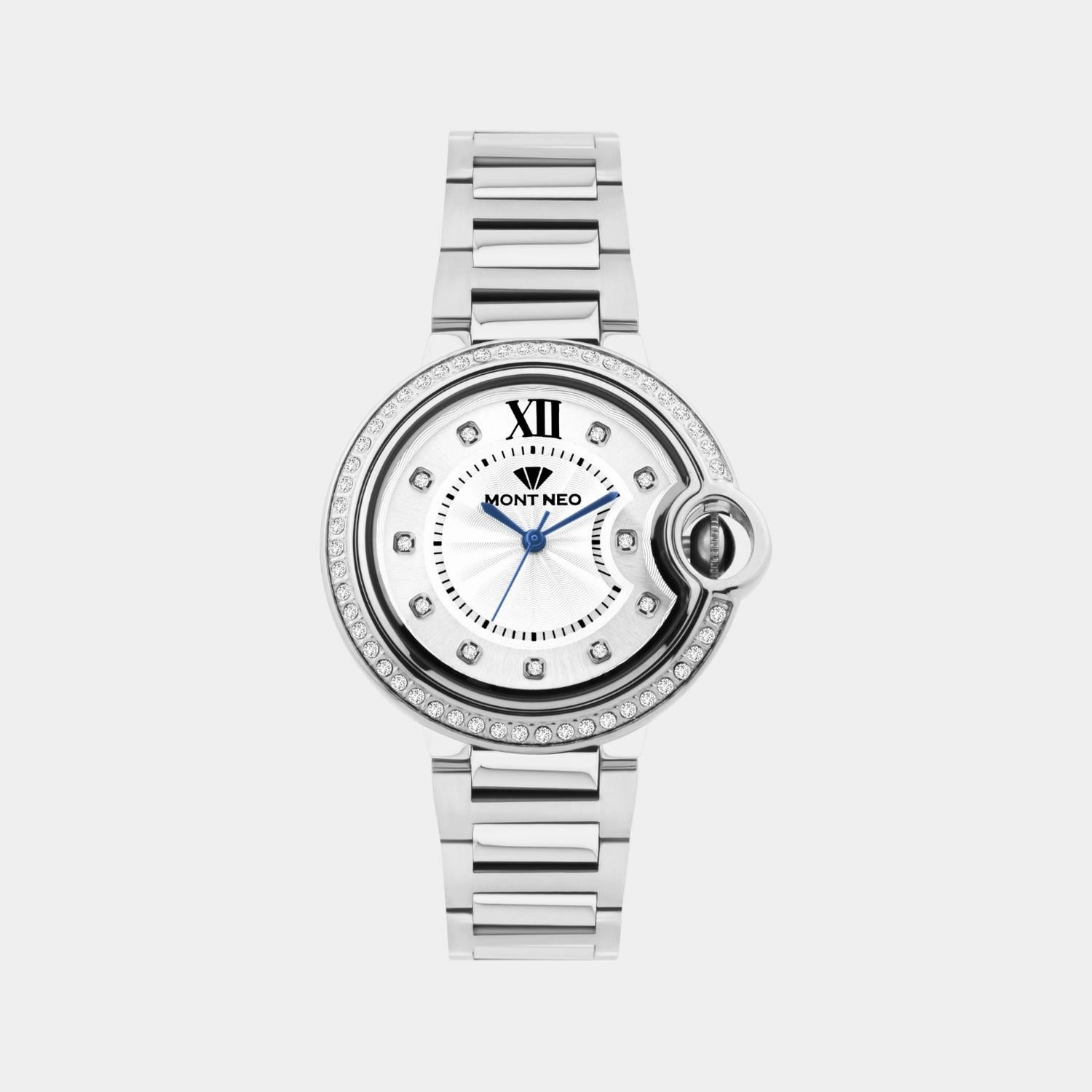Women Quartz Silver Dial Analog Metal Watch 4510B-M1103 women watches best women watches affordable women's watches branded women watches