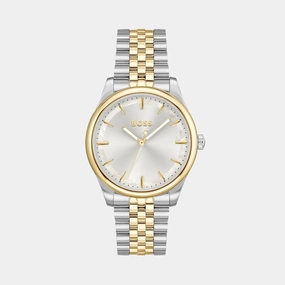 Women Quartz Silver Mother Of Pearl Dial Analog Stainless Steel Watch 1502779 women watches best women watches affordable women's watches branded women watches
