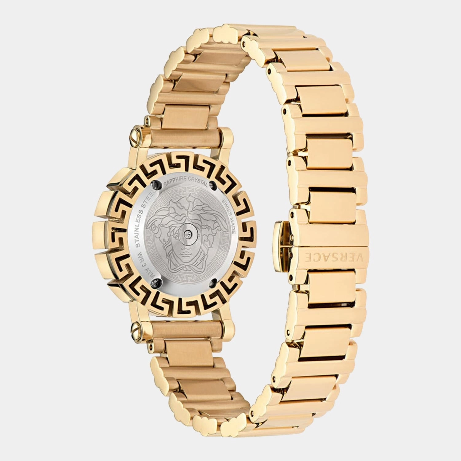 Women's Gold Analog Stainless Steel Watch VE2Q00422