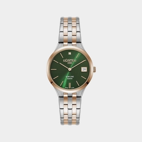 Women's Green Analog Stainless Steel Watch 864857 49 75 50 women watches best women watches affordable women's watches branded women watches