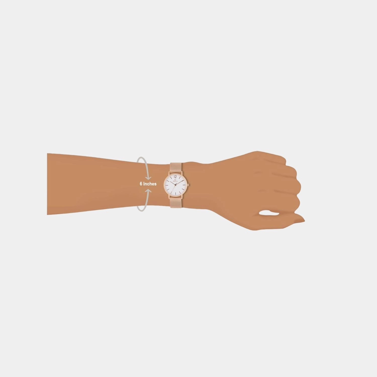 Women's White Analog Stainless Steel Watch V197LXVWMV