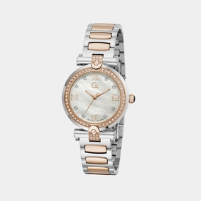 Women's White Analog Stainless Steel Watch Y96004L1MF women watches best women watches affordable women's watches branded women watches
