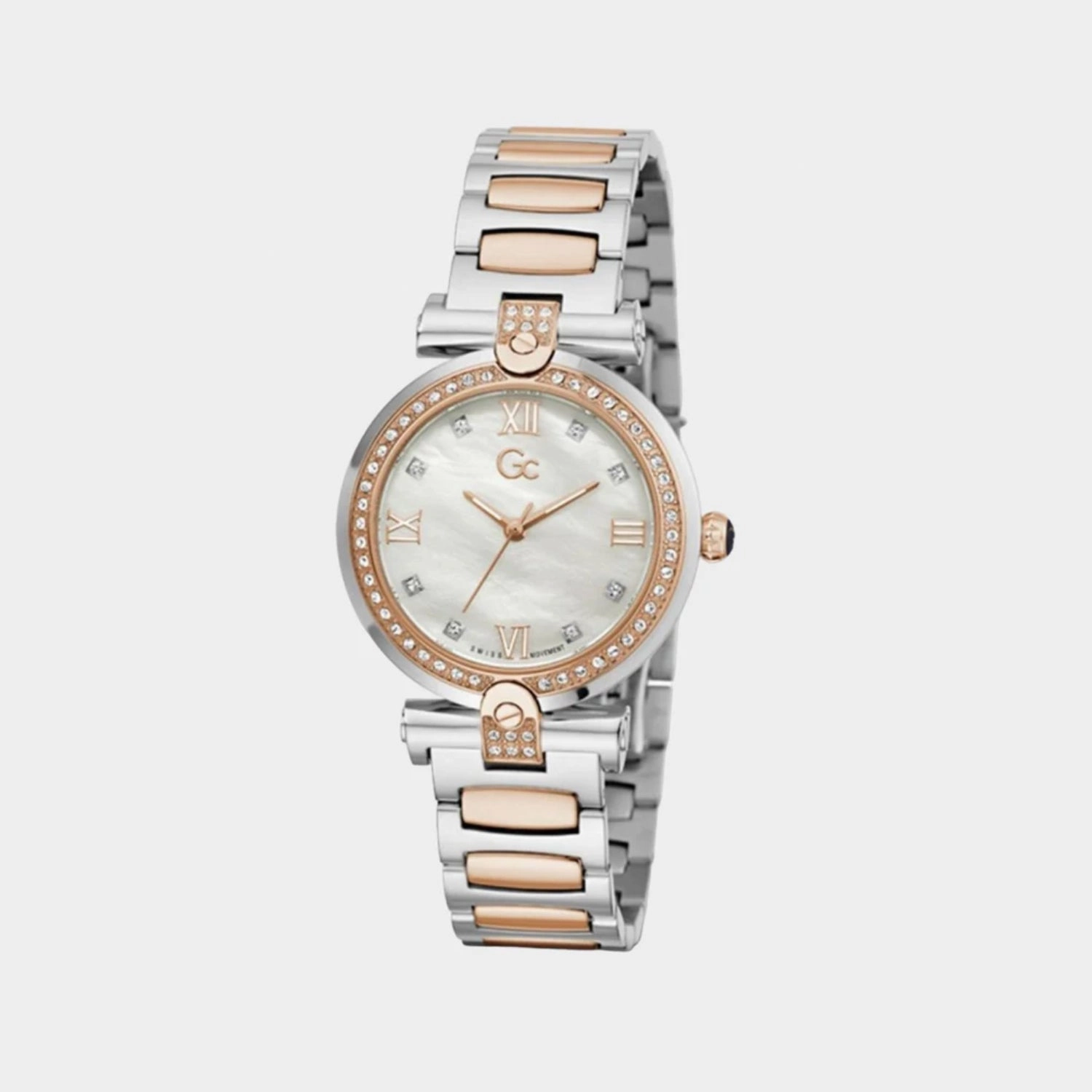 Women's White Analog Stainless Steel Watch Y96004L1MF women watches best women watches affordable women's watches branded women watches