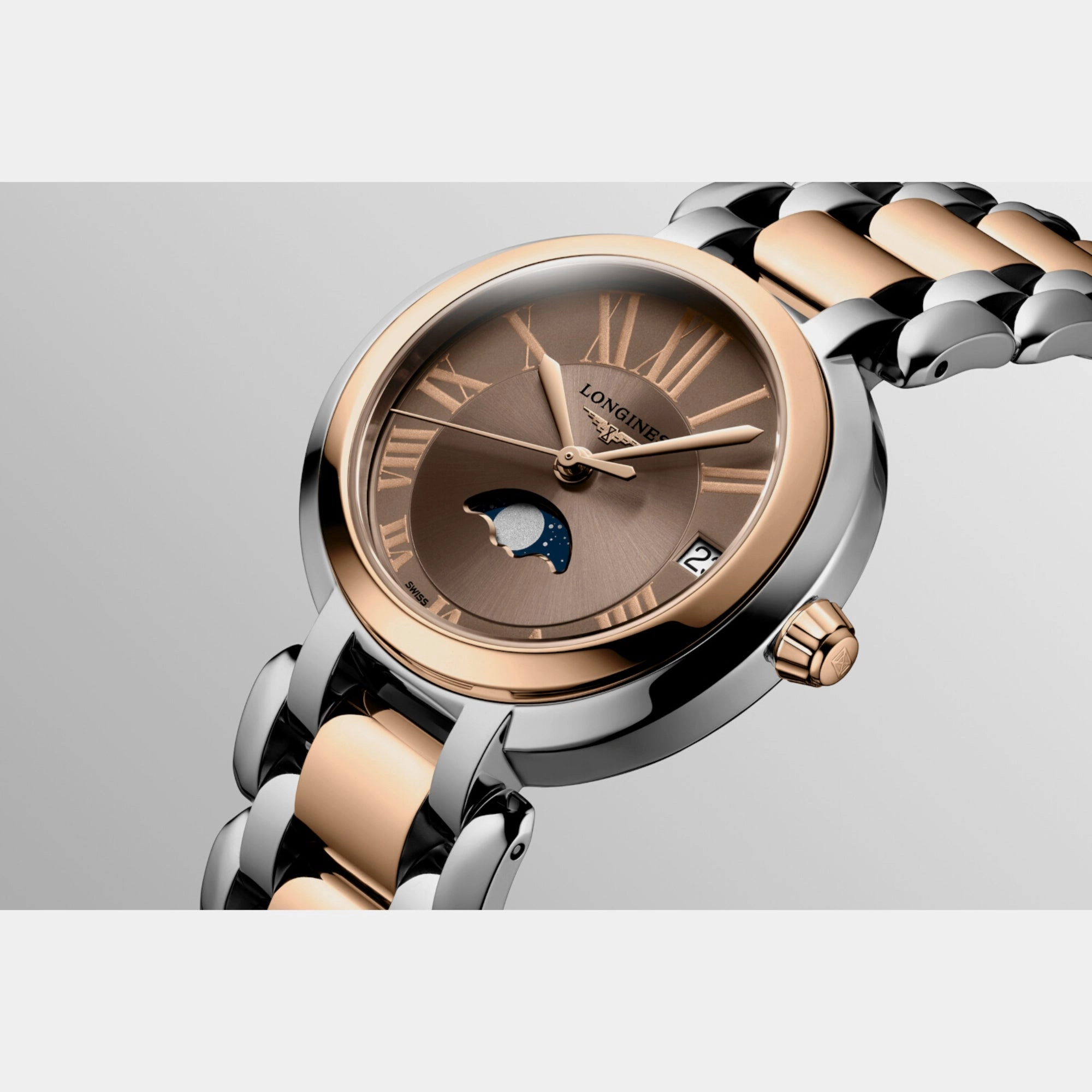 Women Taupe Analog Stainless Steel Watch L81155617