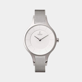 Women White Analog Stainless Steel Watch V165LXCIMC women watches best women watches affordable women's watches branded women watches