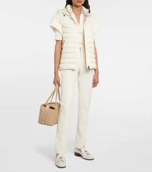 Women's Betty Down Vest In White