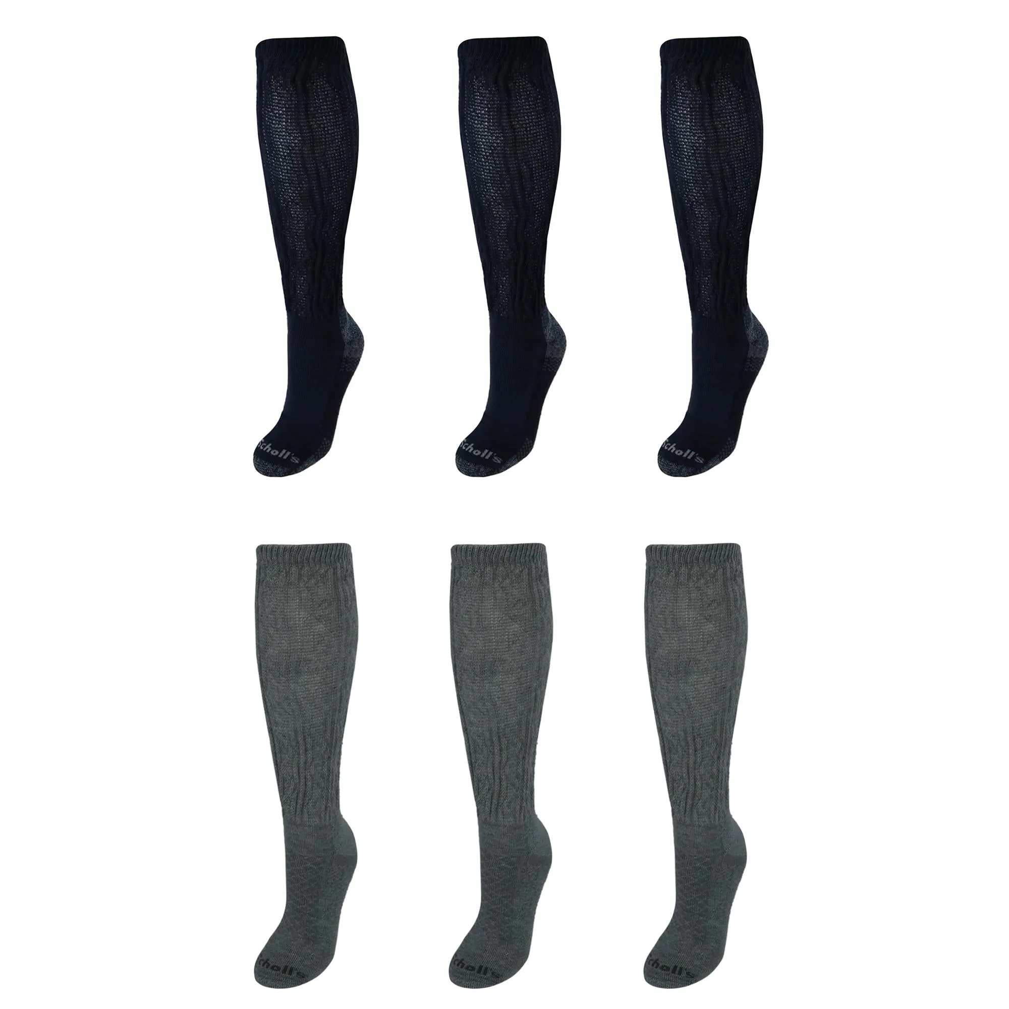 Women's Blister Guard Advance Relief Knee Socks (Pack of 6)