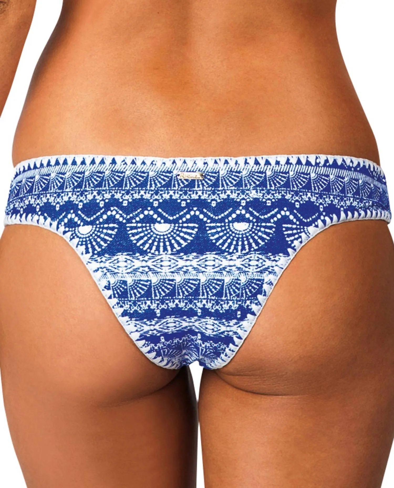 Women's Brazilian Bikini Bottom In Tahiti Tide