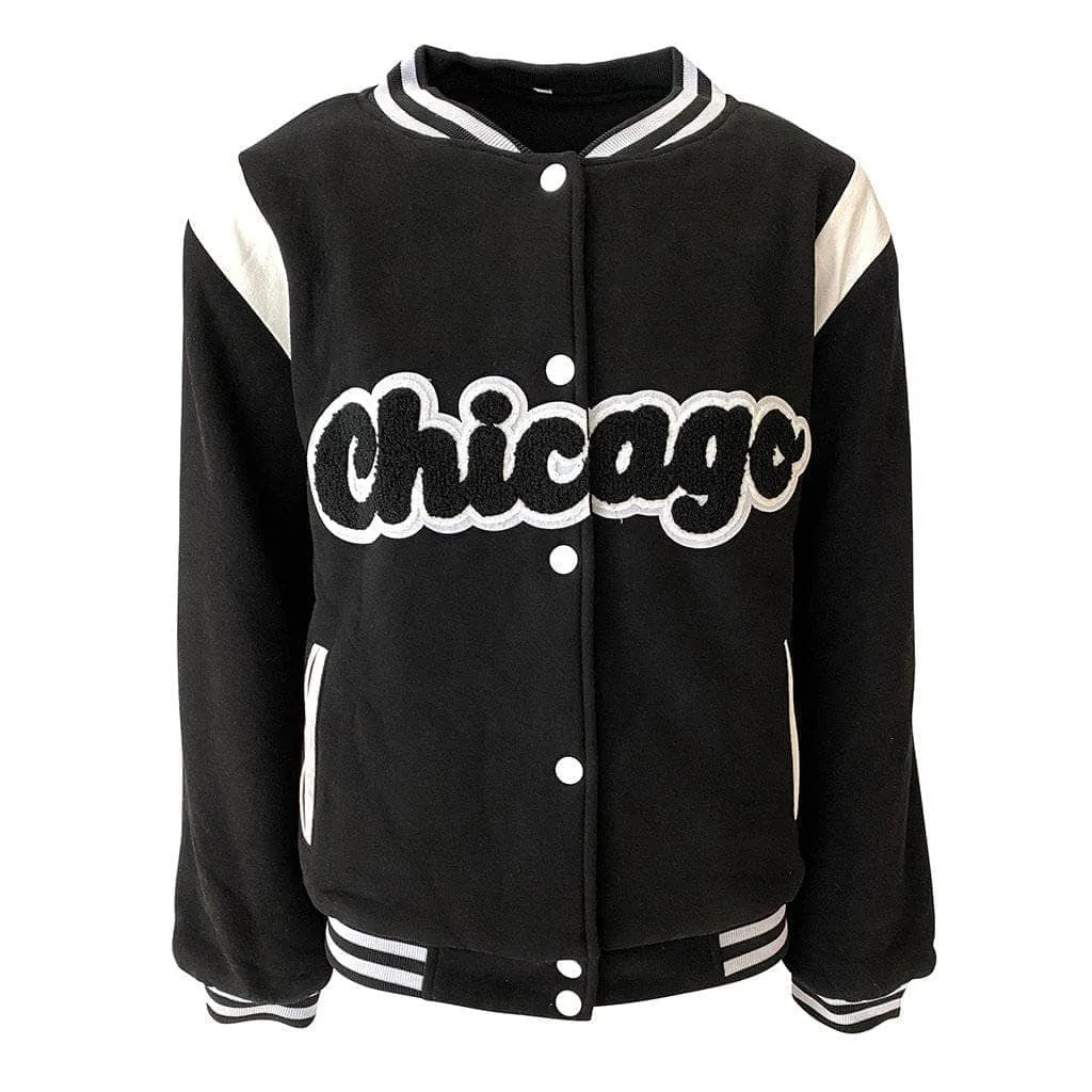 Women's Chicago Varsity Bomber Jacket