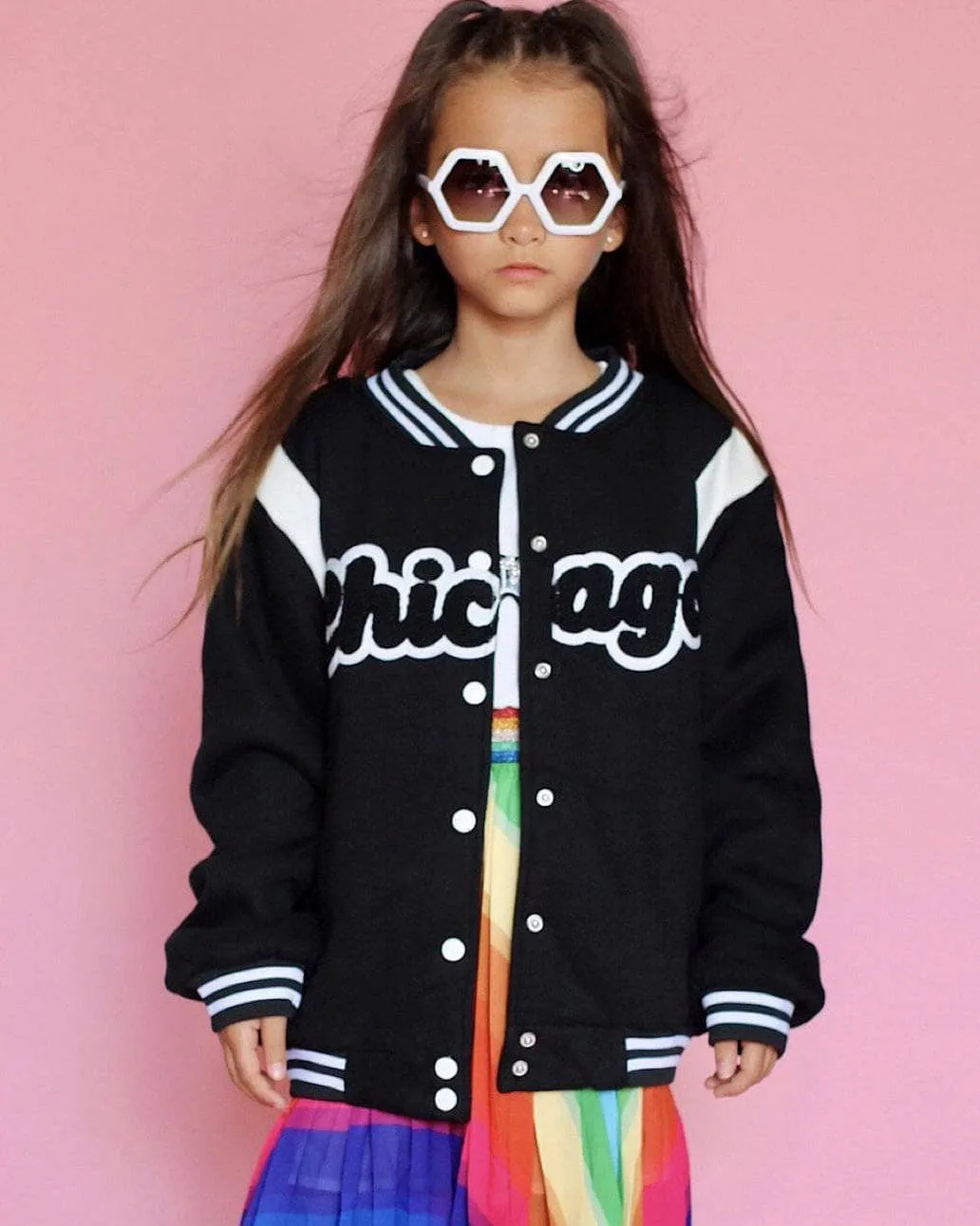 Women's Chicago Varsity Bomber Jacket