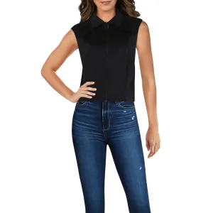 Womens Zip Front Lightweight Outerwear Vest
