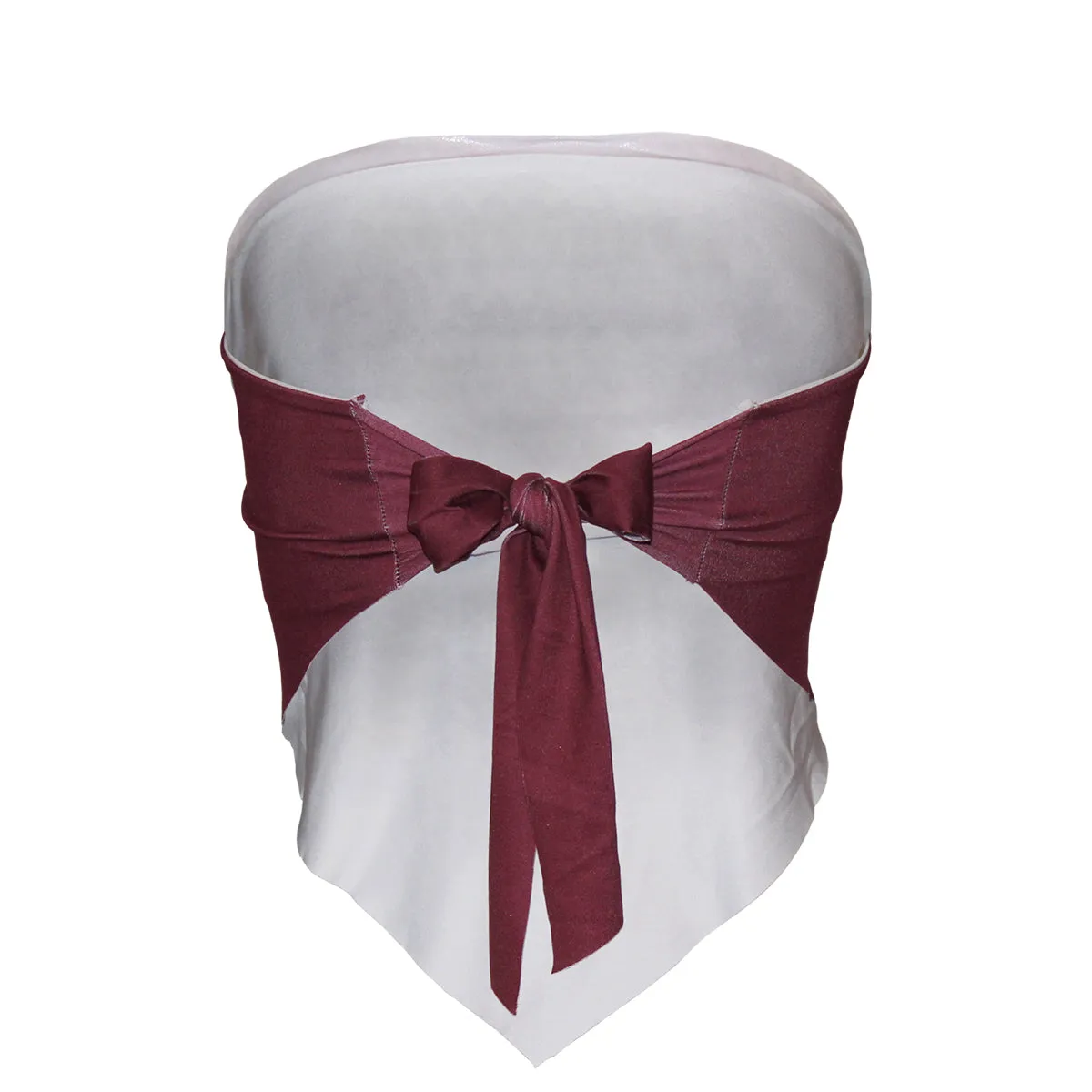 ZooZatz Women's Florida State Tie-back Bandeau - Garnet ZooZatz Clothing Women