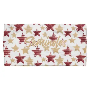 ZooZatz Women's Seminoles Stars Design Bandeau - White ZooZatz Clothing Women